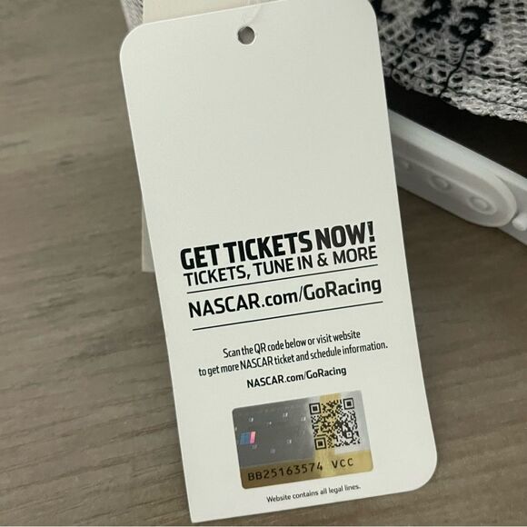 NWT NASCAR Geico 500 Gray Cap adjustable new - Picture 10 of 11